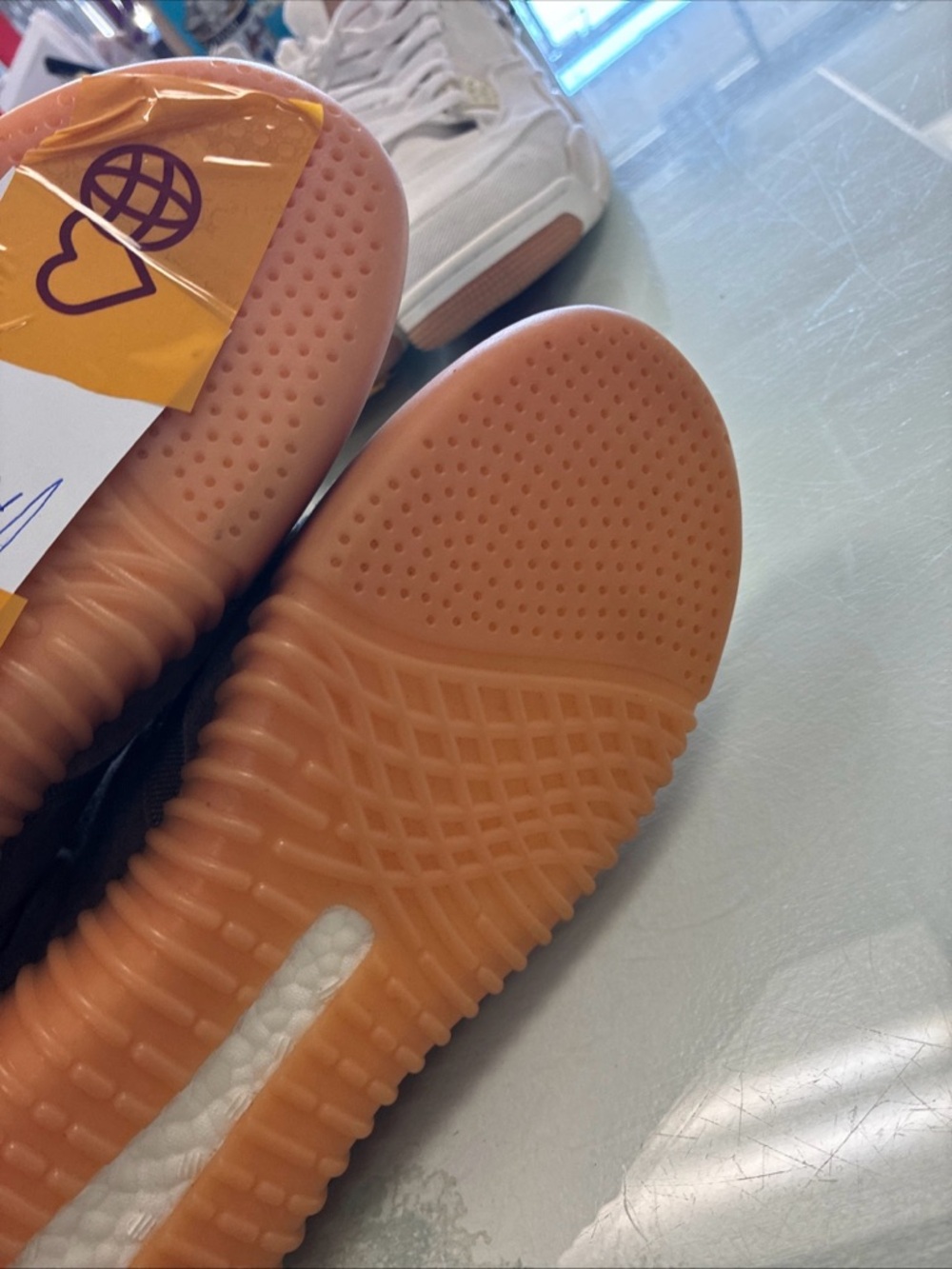 Men’s Adidas Yeezy Boost 750 Chocolate Pre Owned Used No Box FUFU - Picture 13 of 16
